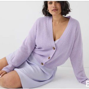 J. Crew | Ribbed V-neck cardigan sweater